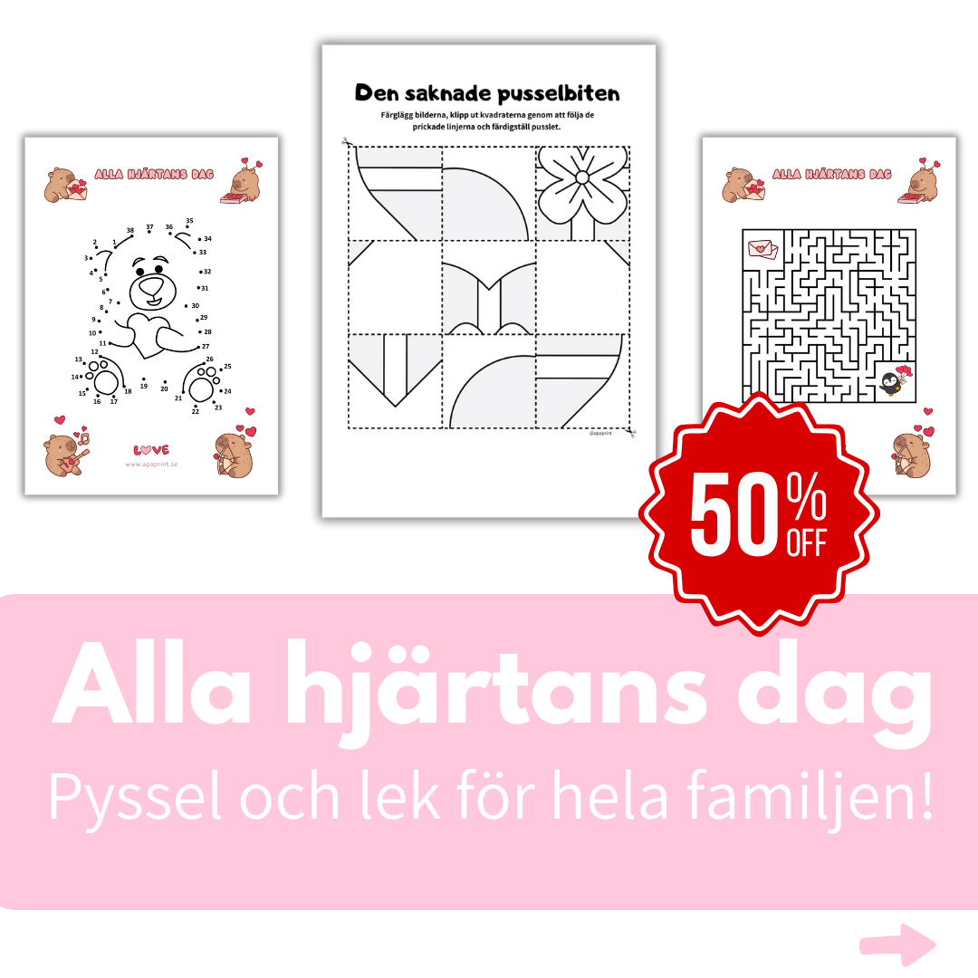 ❤️ Kreativt Alla hjärtans dag-paket ❤️