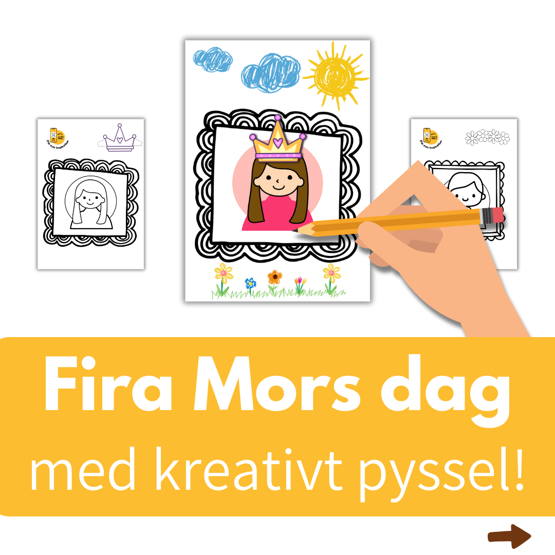 Fira Mors dag med kreativt pyssel!