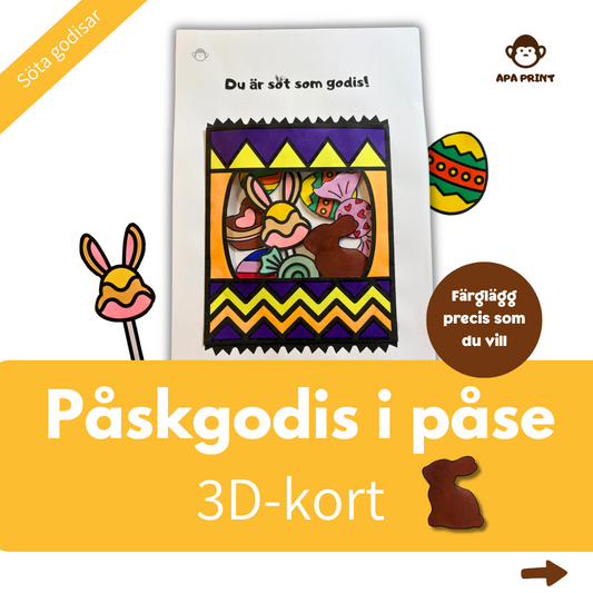 Skapa din egen påskgodispåse! 🐣🎨
